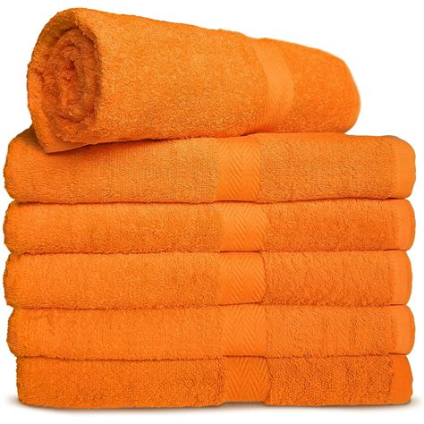 walmart orange towels|orange bath towels walmart.